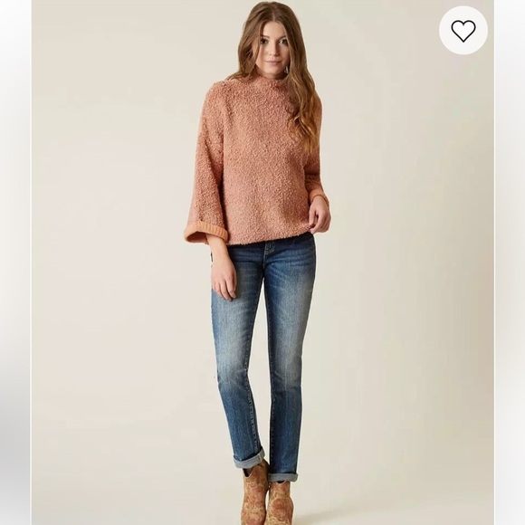 Free People Cuddle Up Pull Over Oversized Ivory Sweater Size S - Picture 13 of 13